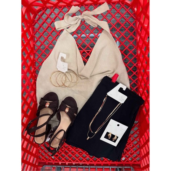 Women's Sleeveless Tie-Collar Pullover
Sweater - Wild Fable Black XL - Picture 4 of 4